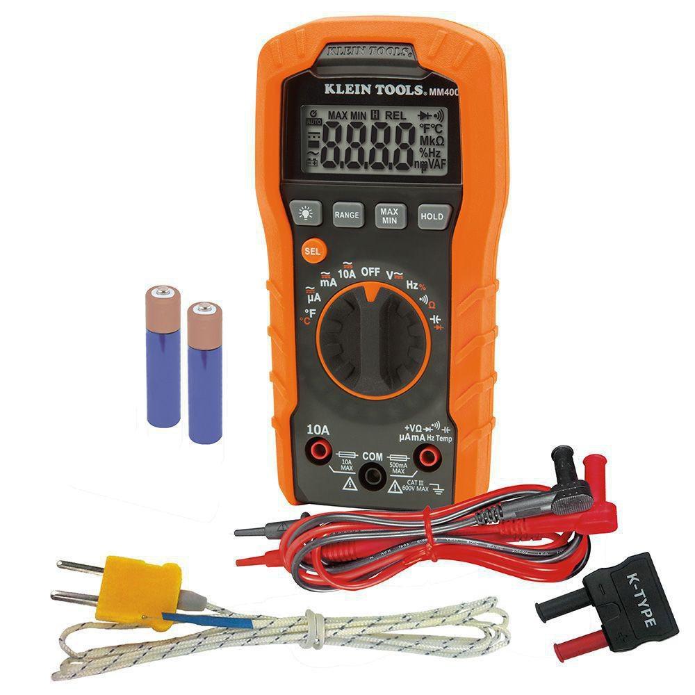 Klein Tools Digital Multimeter Auto-Ranging 