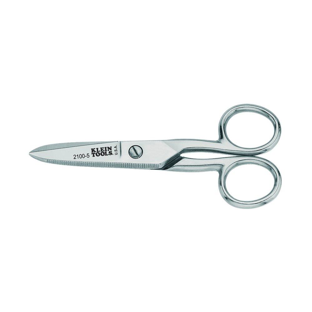 Klein Tools Nickel Plated Electrician Scissors 