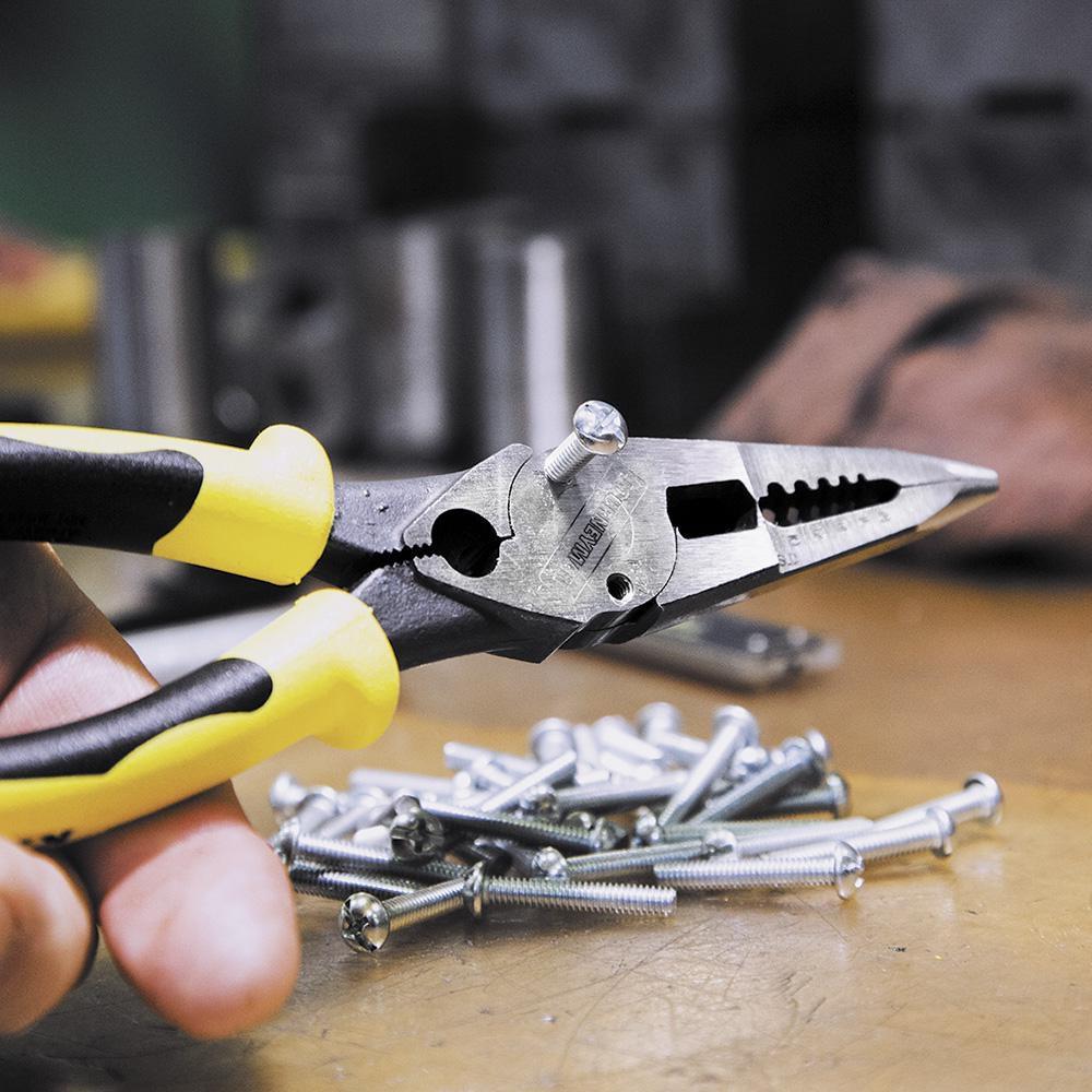 Klein Tools Yellow Crimping Pliers 