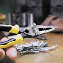 Klein Tools Yellow Crimping Pliers 