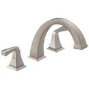 Two Handle Roman Tub Faucet in SpotShield Stainless Trim Only