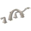 Two Handle Roman Tub Faucet in SpotShield Stainless Trim Only