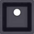 Elkay Dusk Grey 15-3/4 x 15-3/4 in. Drop-in and Undermount Quartz Bar Sink 