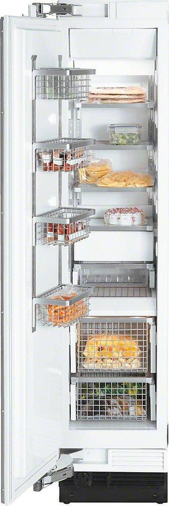 Miele Stainless Steel 24 x 84 in. 8.39 cf Counter Depth Freezer 
