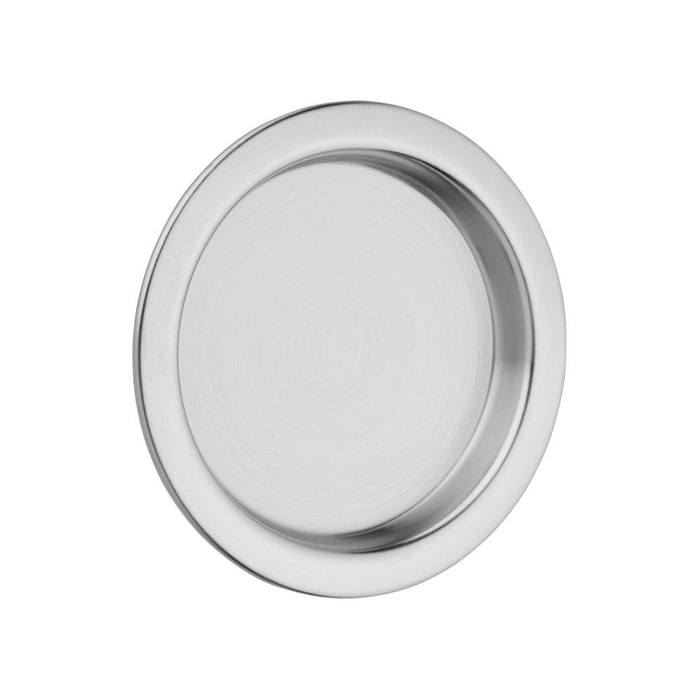 Kwikset Bright Stainless Steel Pocket Door Lock 