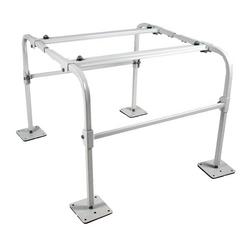 24" High - Dual Fan Mini-Split Stand - Stainless Steel