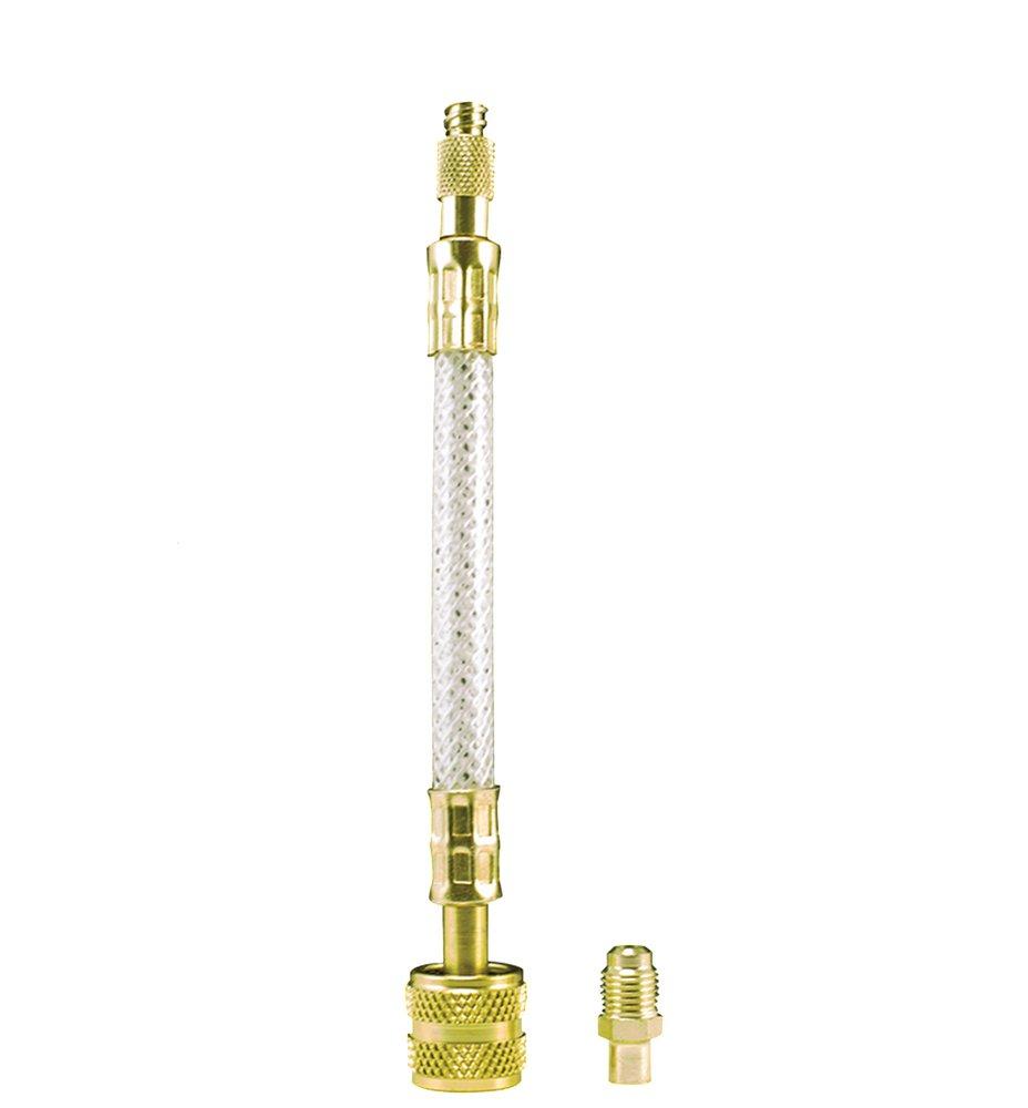 DiversiTech&reg; Brass SURE SHOT 1/4IN. SAE REUSABLE HOSE 