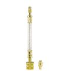 DiversiTech&reg; Brass SURE SHOT 1/4IN. SAE REUSABLE HOSE 