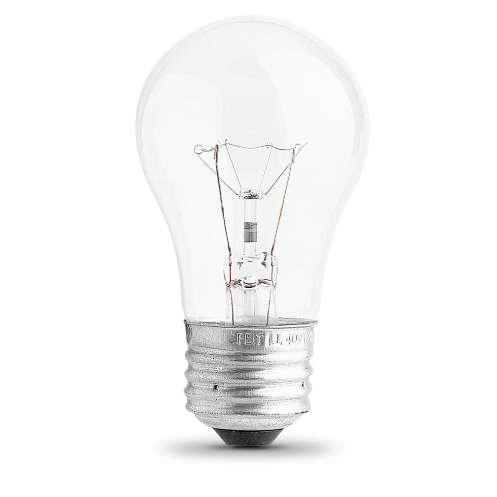 Feit Electric Clear Dimmable Incandescent Medium E-26 (Pack of 24) 