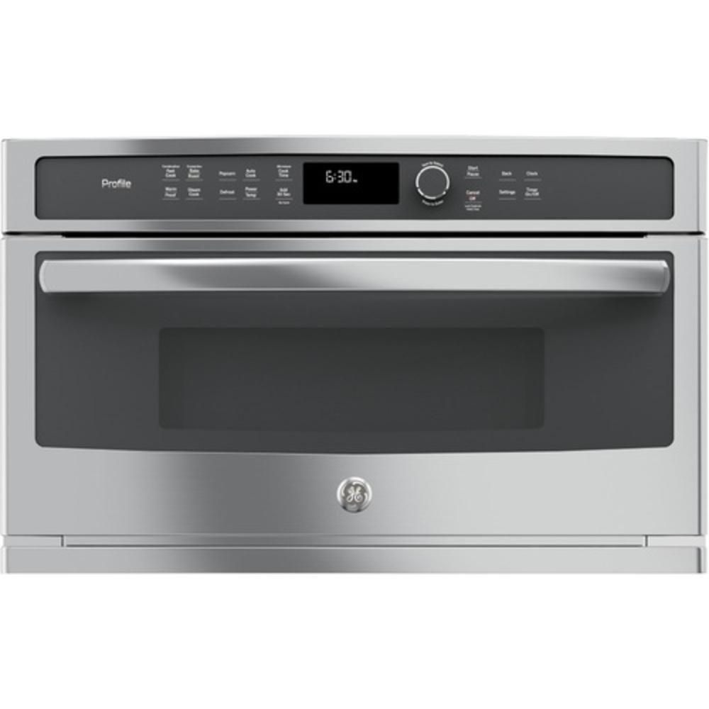 GE&reg; Stainless Steel 19-1/8 in. 1.7 cu. ft. 975 W Built-In Microwave 