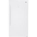 GE&reg; White 64-3/4 in. 17.3 cu. ft. Freezer 