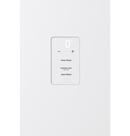 GE&reg; White 76-1/2 in. 21.3 cu. ft. Freezer 