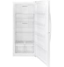 GE&reg; White 76-1/2 in. 21.3 cu. ft. Freezer 