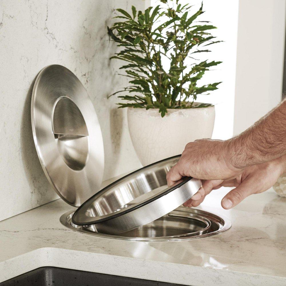 BLANCO Stainless Steel 8 in.Compost System 