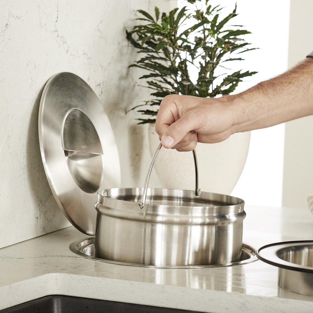 BLANCO Stainless Steel 8 in.Compost System 