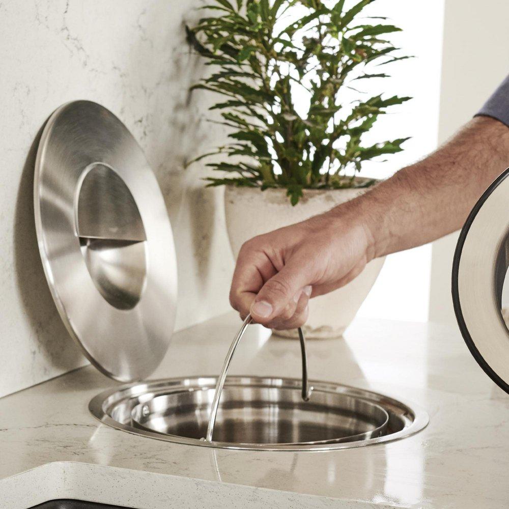 BLANCO Stainless Steel 8 in.Compost System 