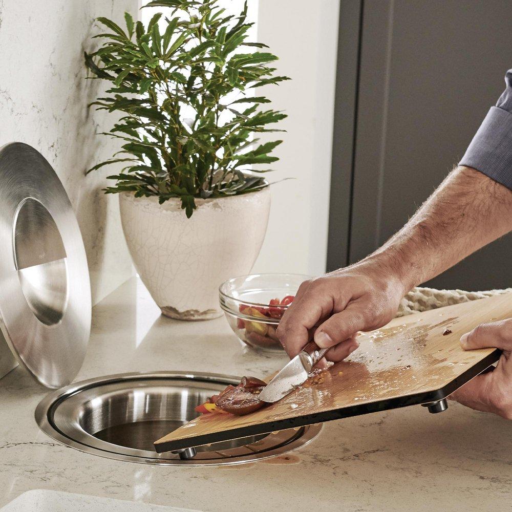 BLANCO Stainless Steel 8 in.Compost System 