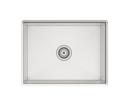 24 x 18-5/16 in. No Hole Stainless Steel Single Bowl Undermount Kitchen Sink in Satin Stainless Steel