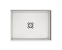 24 in. Undermount Stainless Steel Single Bowl Kitchen Sink in Satin Stainless Steel