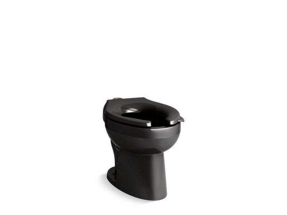 KOHLER Black Black&trade; Elongated Toilet Bowl 
