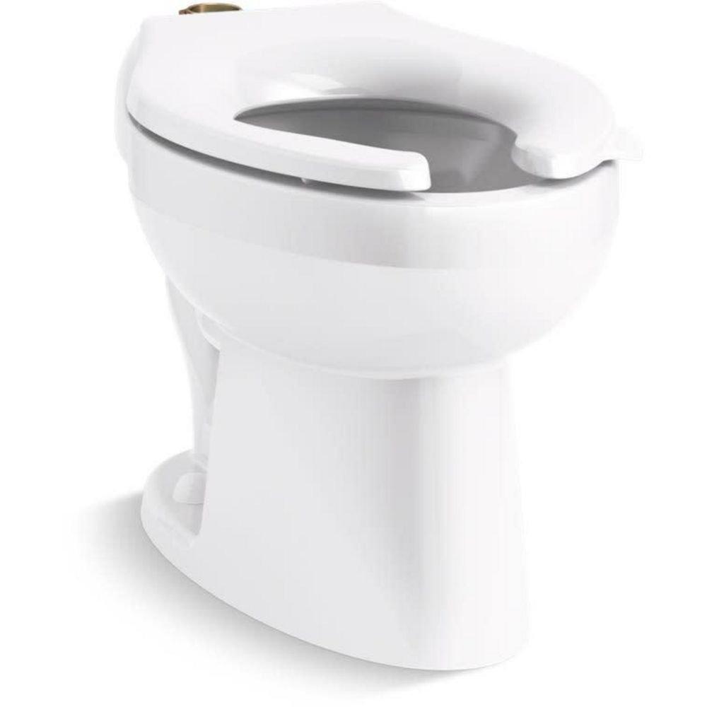 KOHLER White Elongated Toilet Bowl 