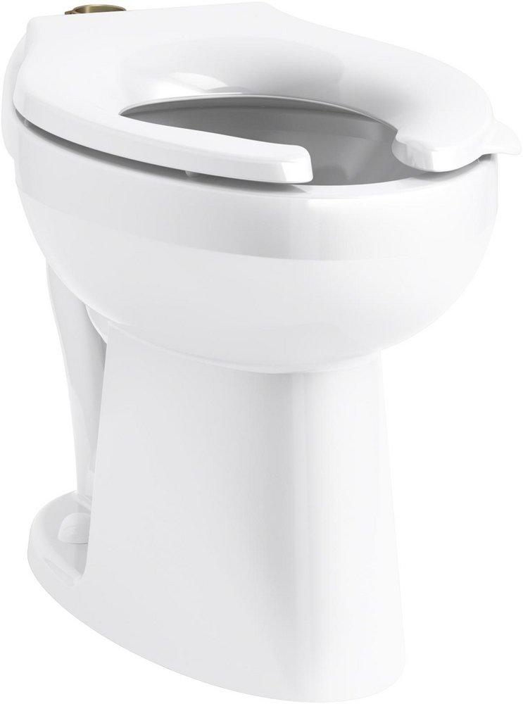 KOHLER White Elongated Toilet Bowl 