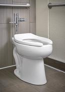 KOHLER White Flushometer Bowl with Top Spud 