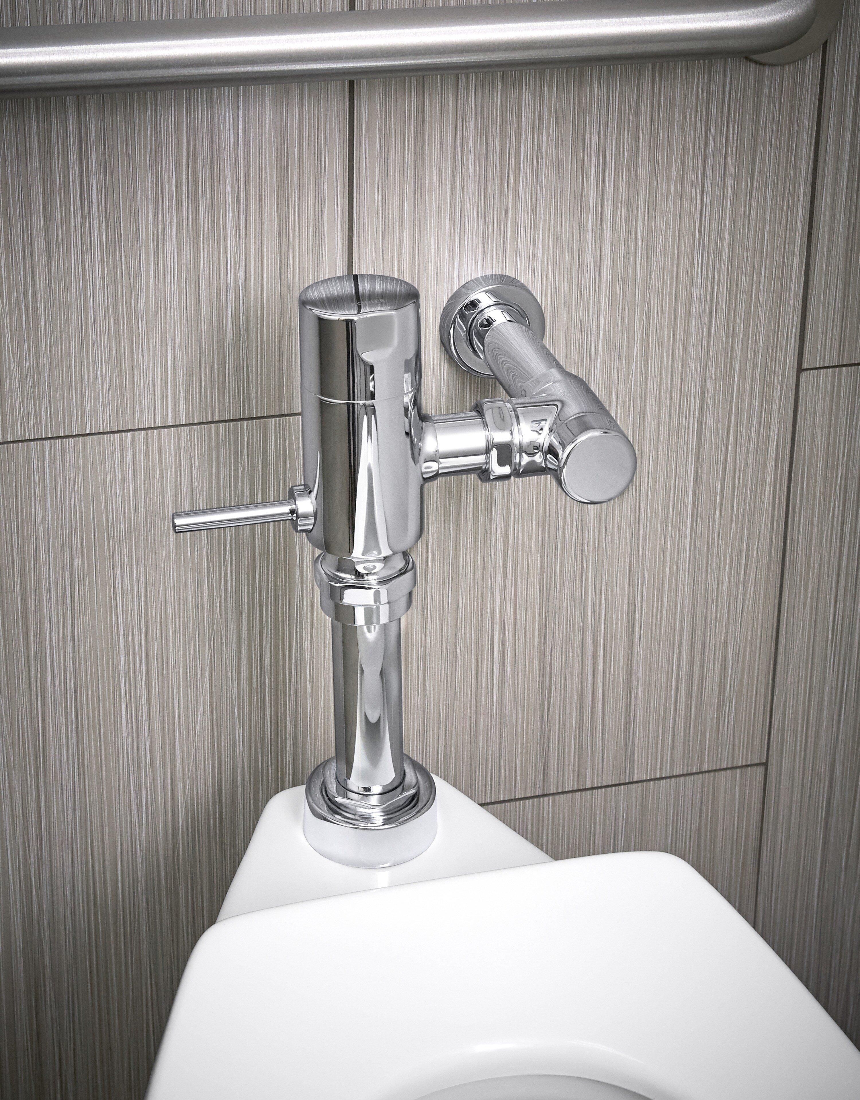 KOHLER White Flushometer Bowl with Top Spud 
