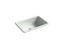 27 x 18-3/4 in. No Hole Cast Iron Single Bowl Undermount Kitchen Sink in Sea Salt™