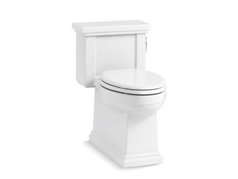 KOHLER White 1.28 gpf Elongated One Piece Toilet 