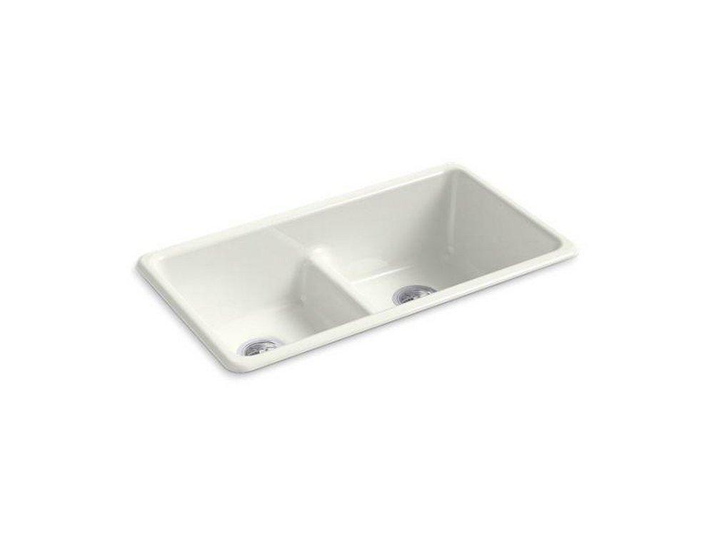 Dune IRON/TONES 33 DBL EQUAL KITCHEN SINK 