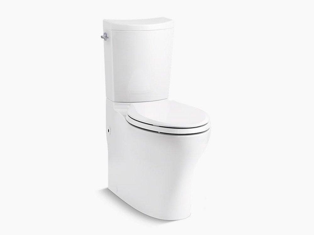 KOHLER White PERSUADE CURV 2-PIECE TOILET EB 
