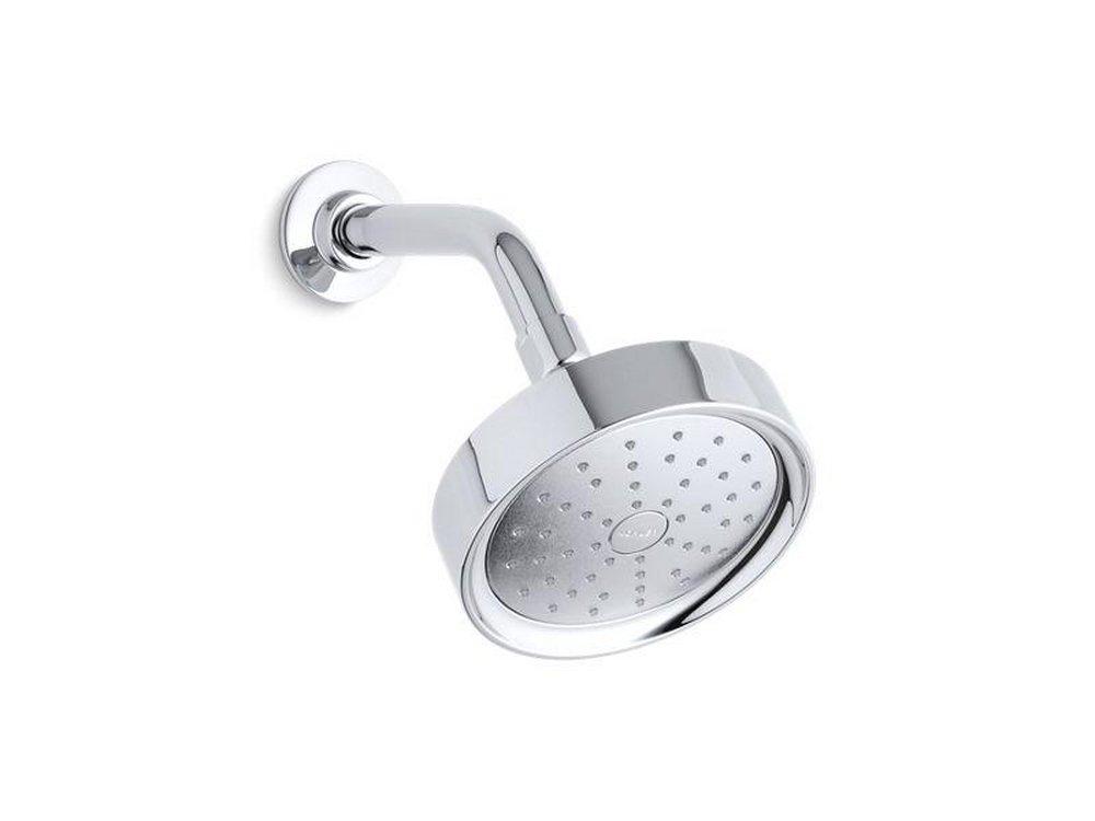 KOHLER Polished Chrome Single Function Katalyst® Showerhead 