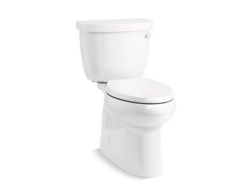 KOHLER White CIMARRON CLASS FIVE HET RH TOILET EB 