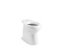 Elongated Toilet Bowl in White