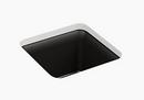 KOHLER Matte Black 15-1/2 x 15-1/2 in. Undermount Neoroc Bar Sink 