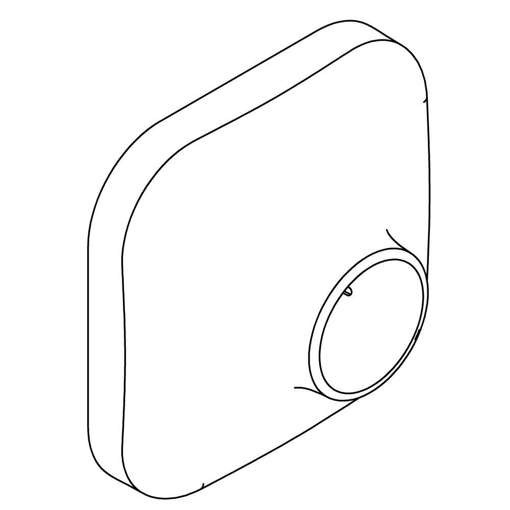 KOHLER Vibrant&reg; Brushed Nickel Flange 