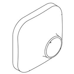 Flange in Vibrant® Brushed Nickel