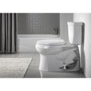 KOHLER White 1.28 gpf Vitreous China Elongated Toilet 