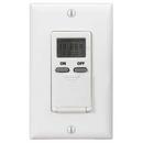 White DIGITAL 7-DAY TIMER 15 AMP 120 VAC WHITE 