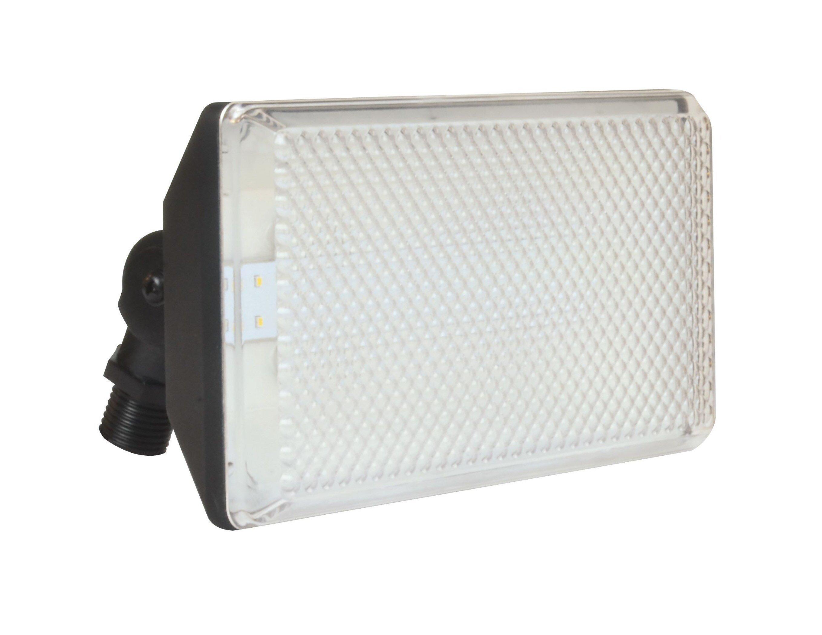 AFX Black 4 in. Outdoor LED Flood Light 