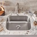 American Standard Stainless Steel 23-3/8 x 17-3/4 in. No Hole Single Bowl Undermount Kitchen Sink 