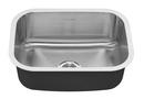 American Standard Stainless Steel 23-3/8 x 17-3/4 in. No Hole Single Bowl Undermount Kitchen Sink 