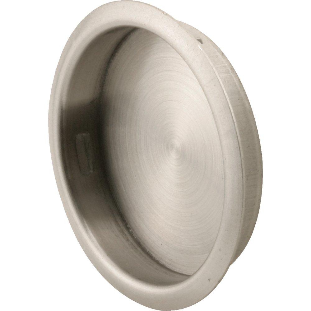 Prime-Line Satin Nickel 1-3/4 in. Finger Pull (Pack of 2) 