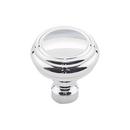 Top Knobs Polished Chrome Rimmed Knob 