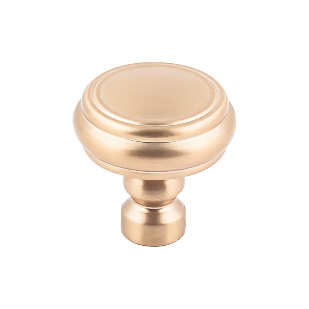 Top Knobs Honey Bronze Rimmed Knob 