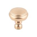 Brixton Rimmed Knob in Honey Bronze