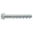 3 x 3/8 in. Screw Anchor Zinc Plated Carbon Steel