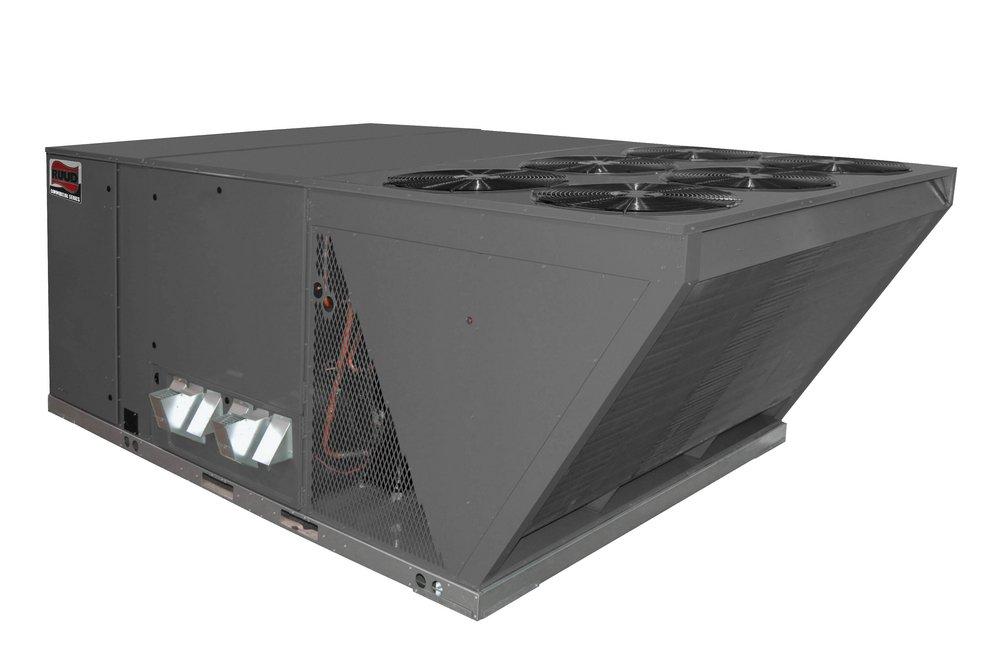 Rheem 350 MBH 208/230V Three Phase Commercial Packaged Gas/Electric Unit 