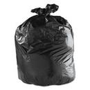 Pitt Plastics Black 36 x 54 in. 42 Gallon 2.75 Mil Contractor Bag  Low Density Can Liner 